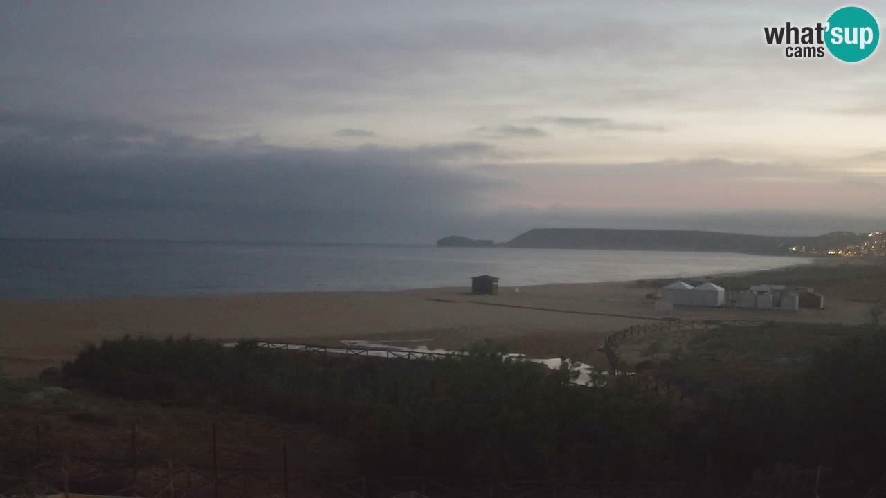 Cámara web Torre dei Corsari – Vista en directo de la playa desde Punta Usai