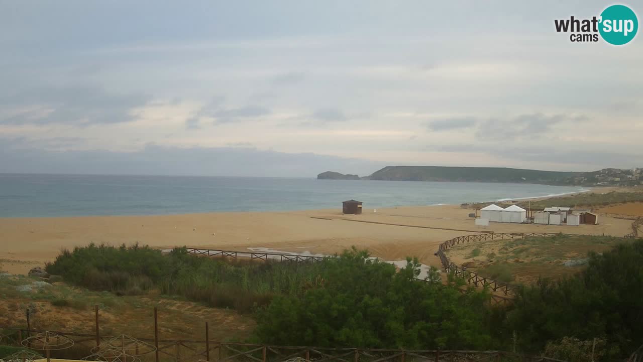 Webcam Torre dei Corsari – Live Beach View from Punta Usai