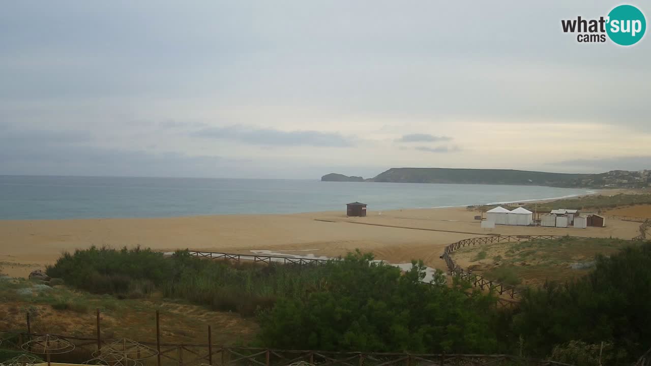 Webcam Torre dei Corsari – Vista live sulla spiaggia da Punta Usai