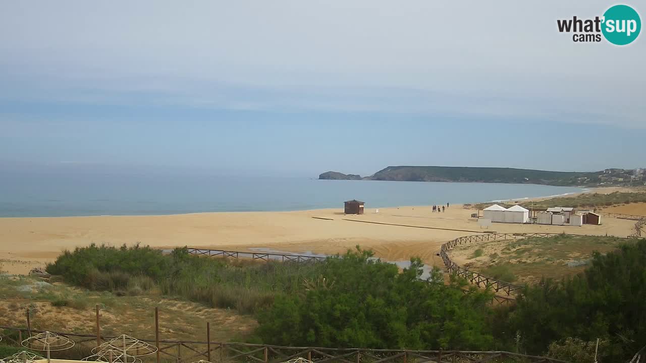 Webcam Torre dei Corsari – Liveblick auf den Strand von Punta Usai