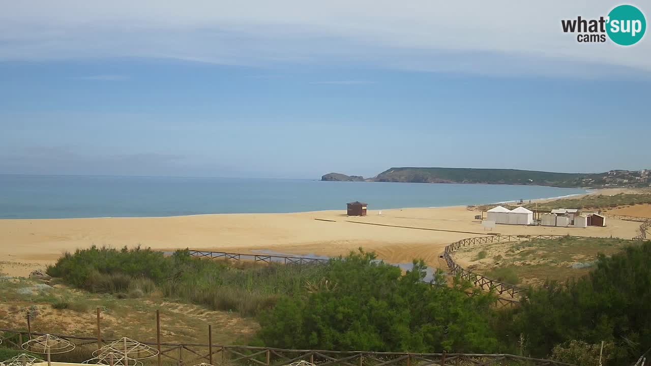 Webcam Torre dei Corsari – Live Beach View from Punta Usai