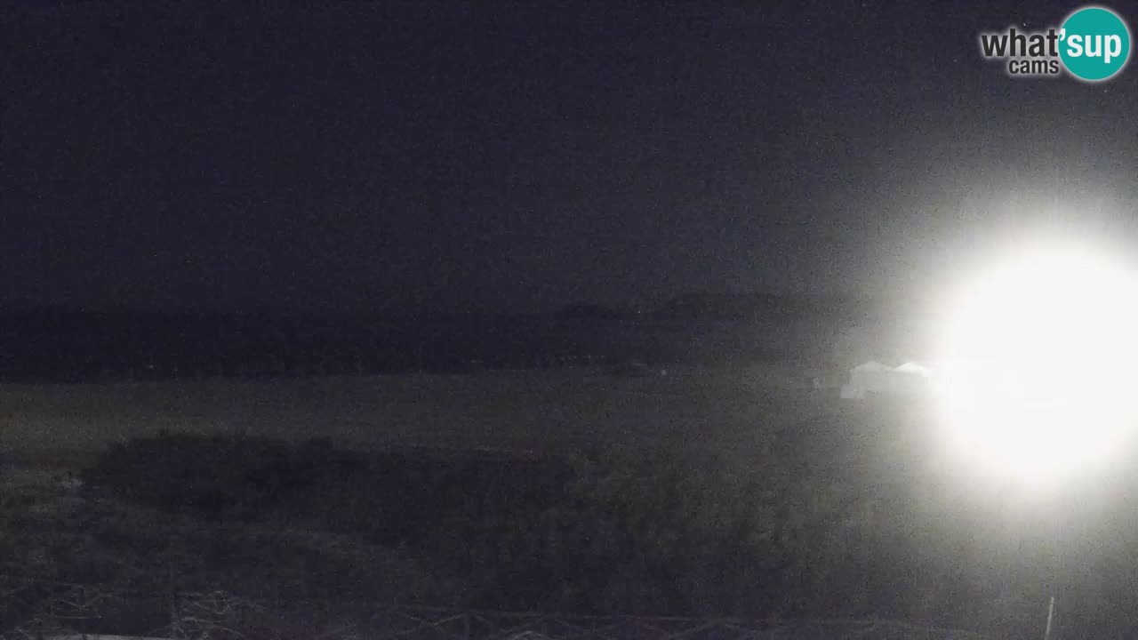 Cámara web Torre dei Corsari – Vista en directo de la playa desde Punta Usai
