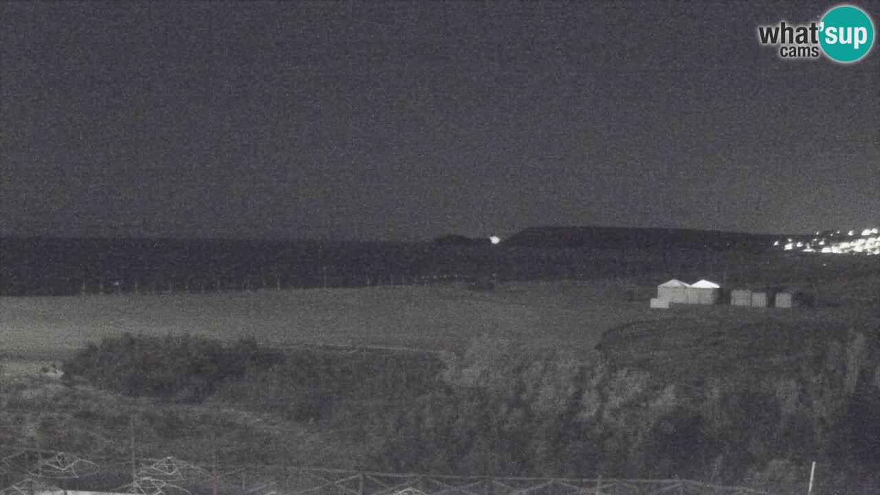 Webcam Torre dei Corsari – Vue en direct sur la plage depuis Punta Usai