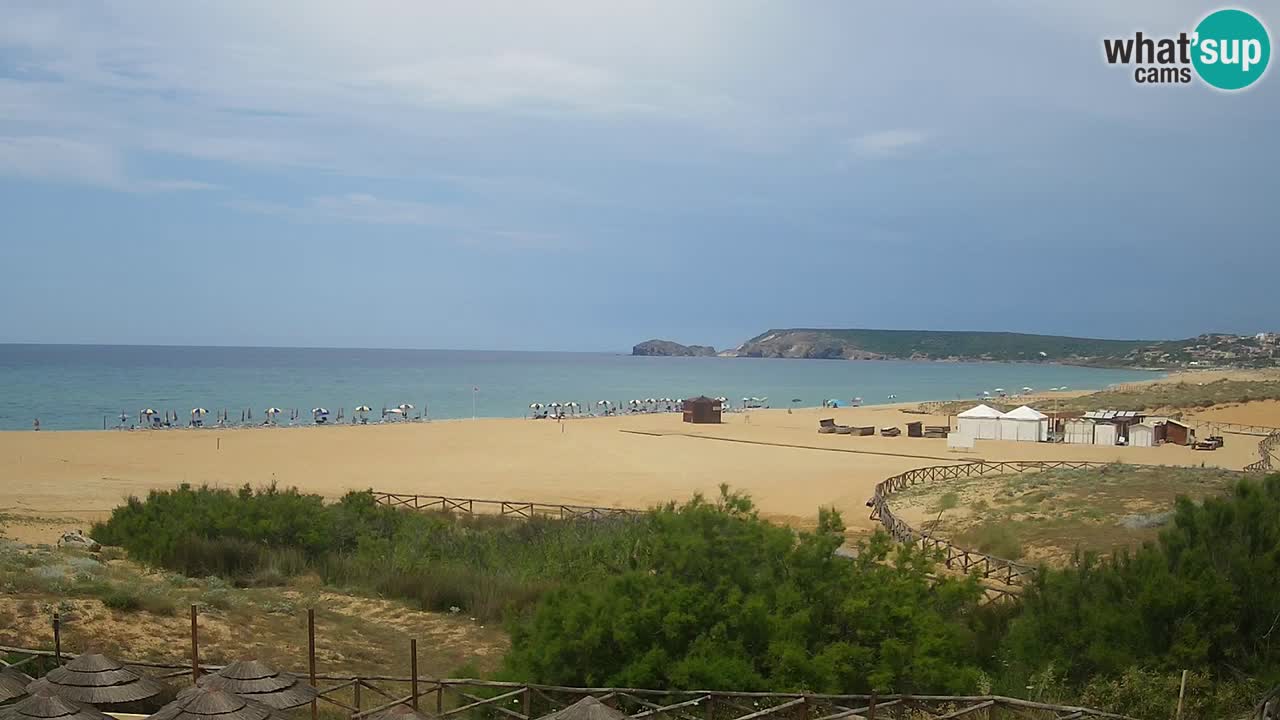 Webcam Torre dei Corsari – Live Beach View from Punta Usai