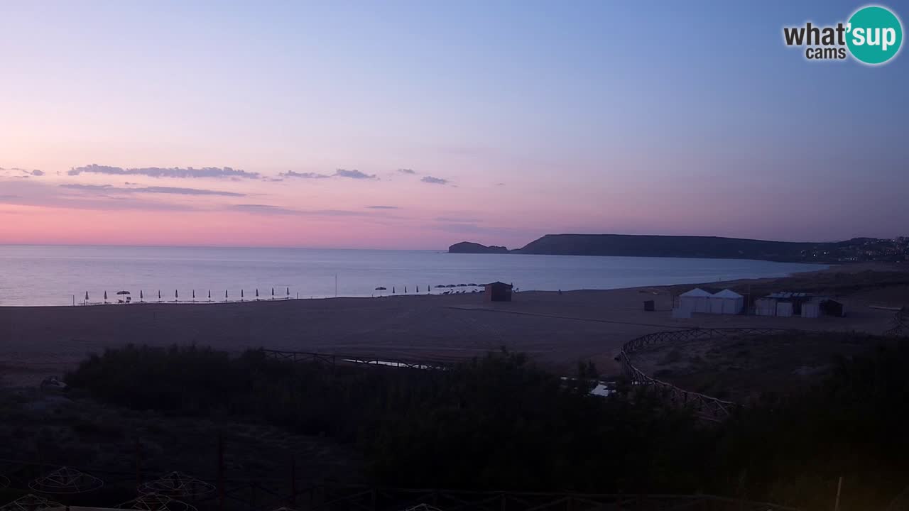 Cámara web Torre dei Corsari – Vista en directo de la playa desde Punta Usai
