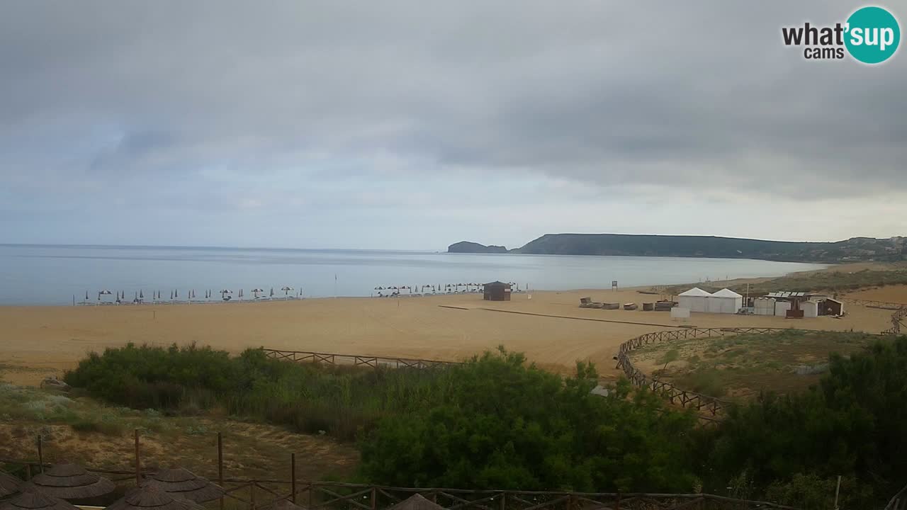 Webcam Torre dei Corsari – Liveblick auf den Strand von Punta Usai