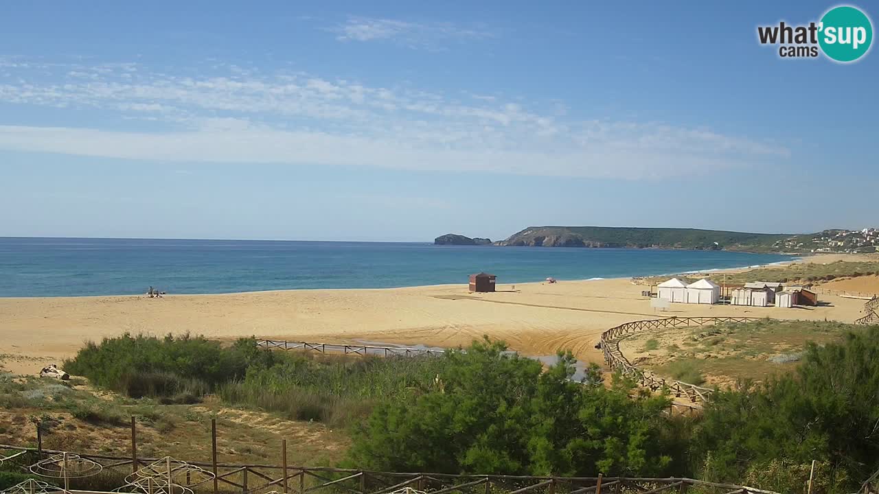 Webcam Torre dei Corsari – Liveblick auf den Strand von Punta Usai