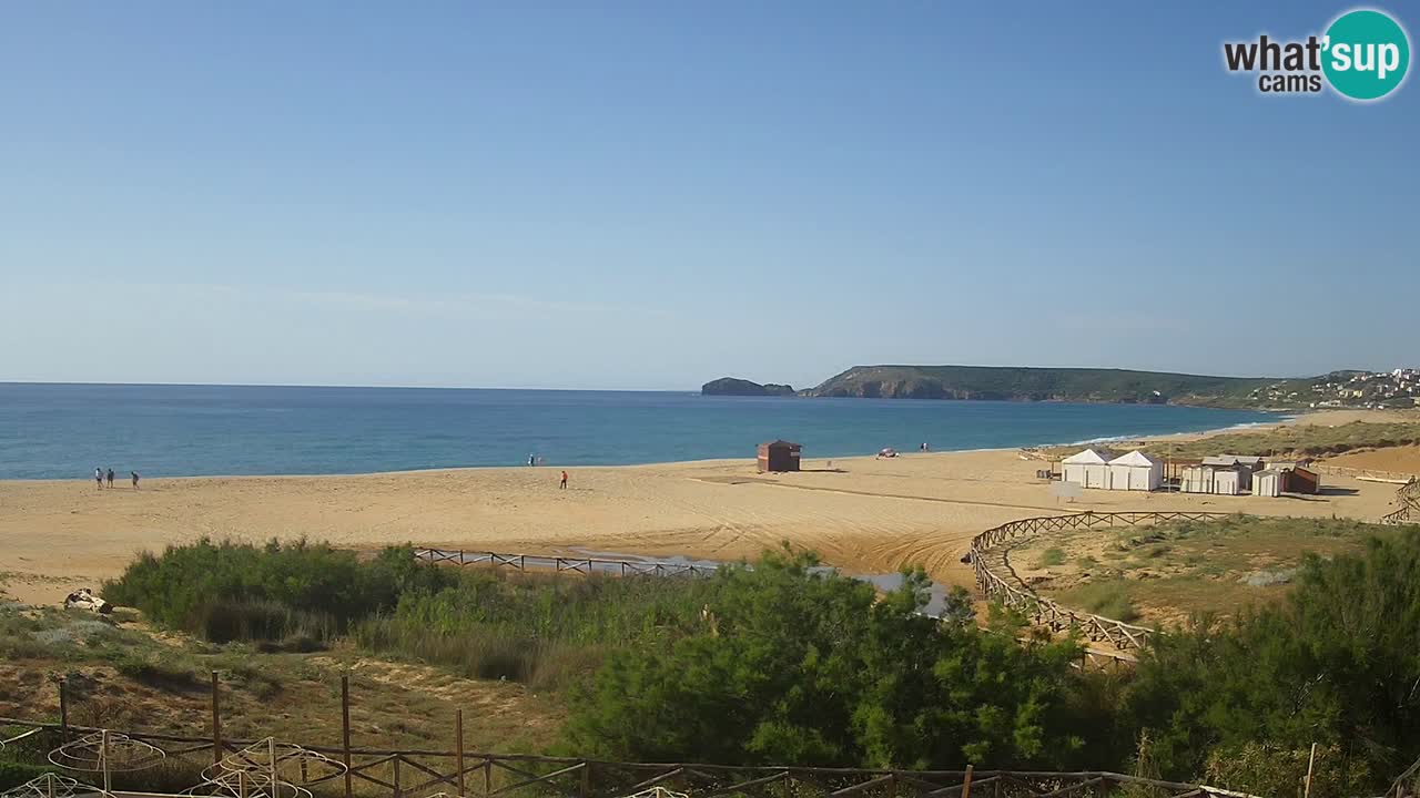 Webcam Torre dei Corsari – Live Beach View from Punta Usai