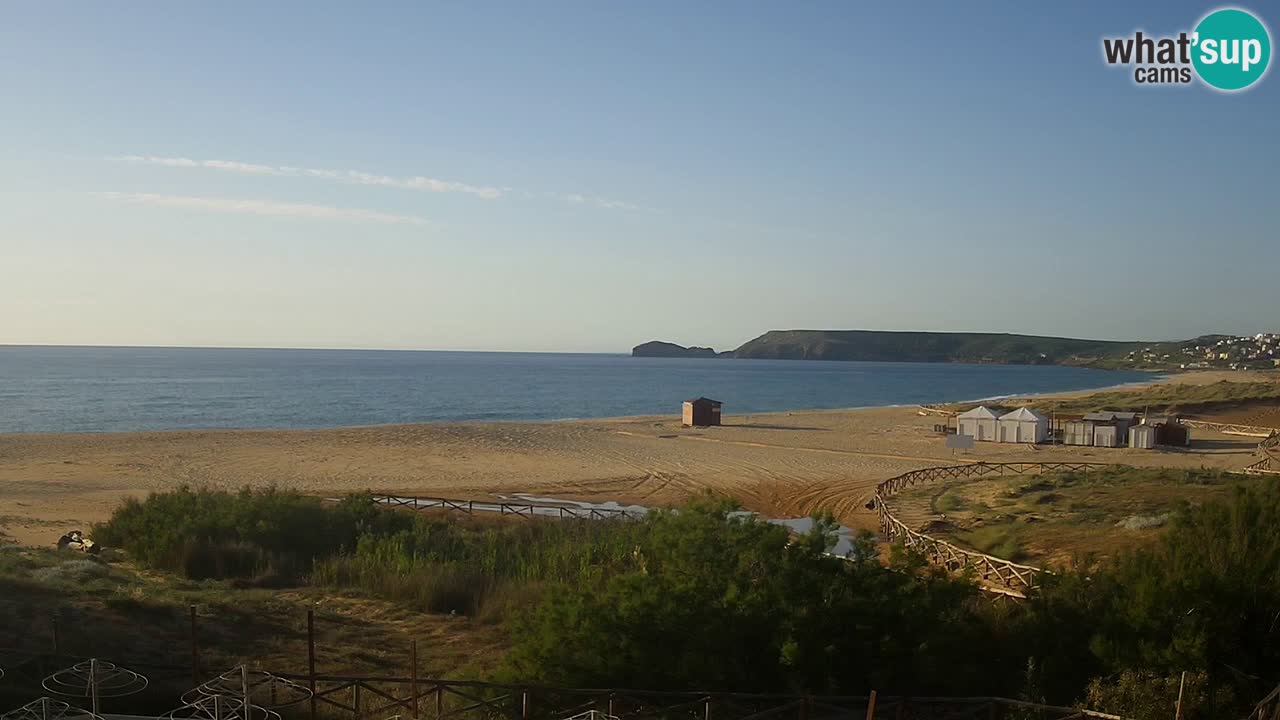 Webcam Torre dei Corsari – Live Beach View from Punta Usai