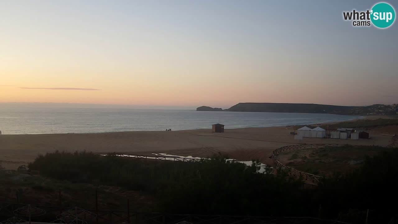 Webcam Torre dei Corsari – Vista live sulla spiaggia da Punta Usai