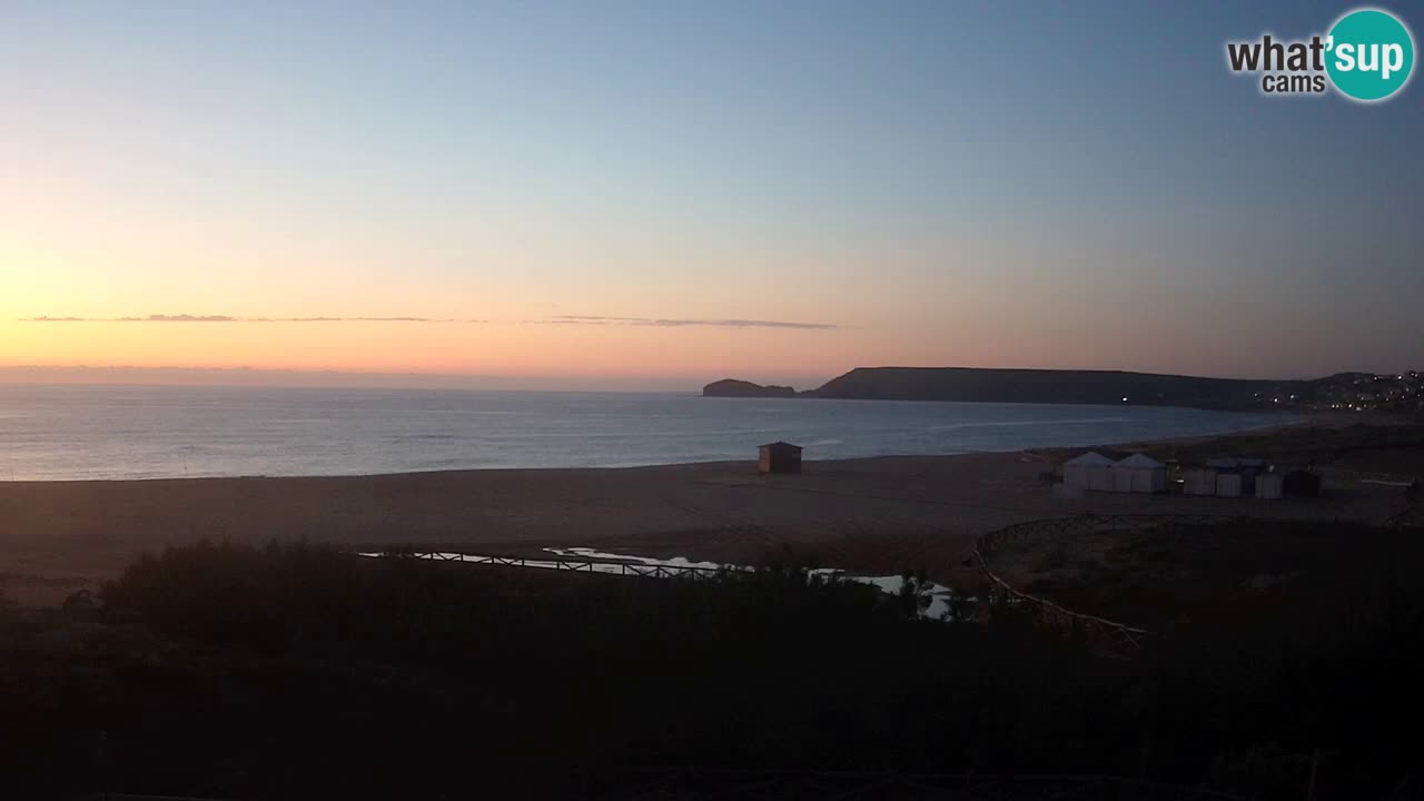 Cámara web Torre dei Corsari – Vista en directo de la playa desde Punta Usai