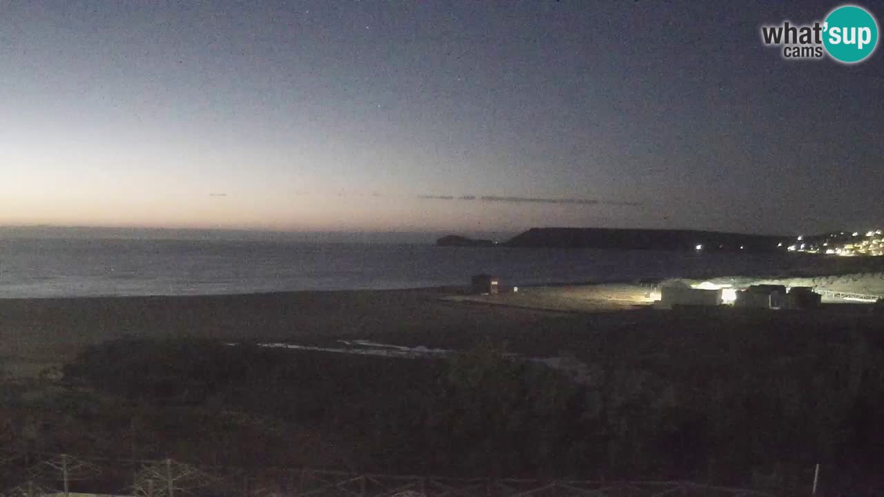 Webcam Torre dei Corsari – Liveblick auf den Strand von Punta Usai