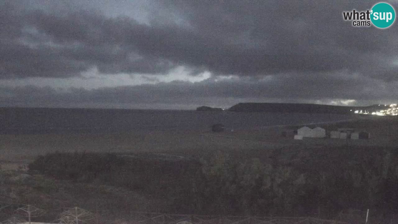 Webcam Torre dei Corsari – Liveblick auf den Strand von Punta Usai