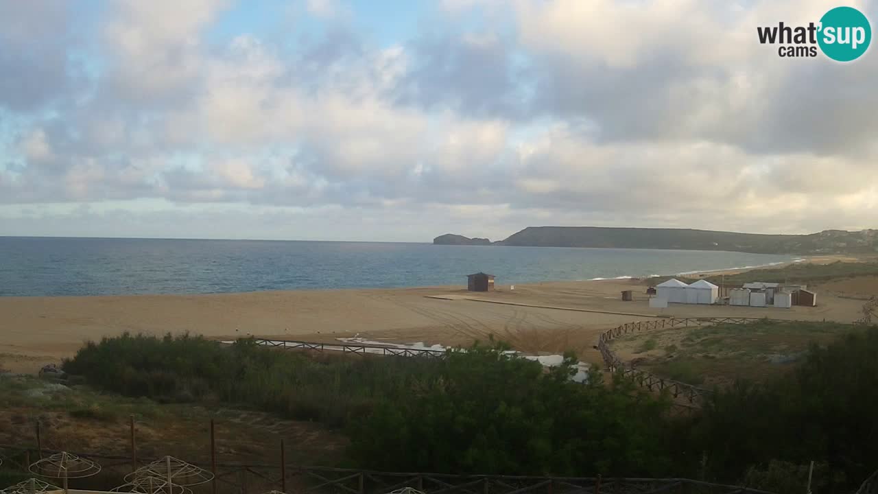 Webcam Torre dei Corsari – Vue en direct sur la plage depuis Punta Usai