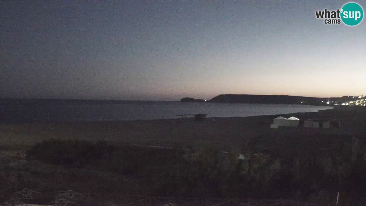 Web kamera Torre dei Corsari – Pogled uživo na plažu s Punta Usai