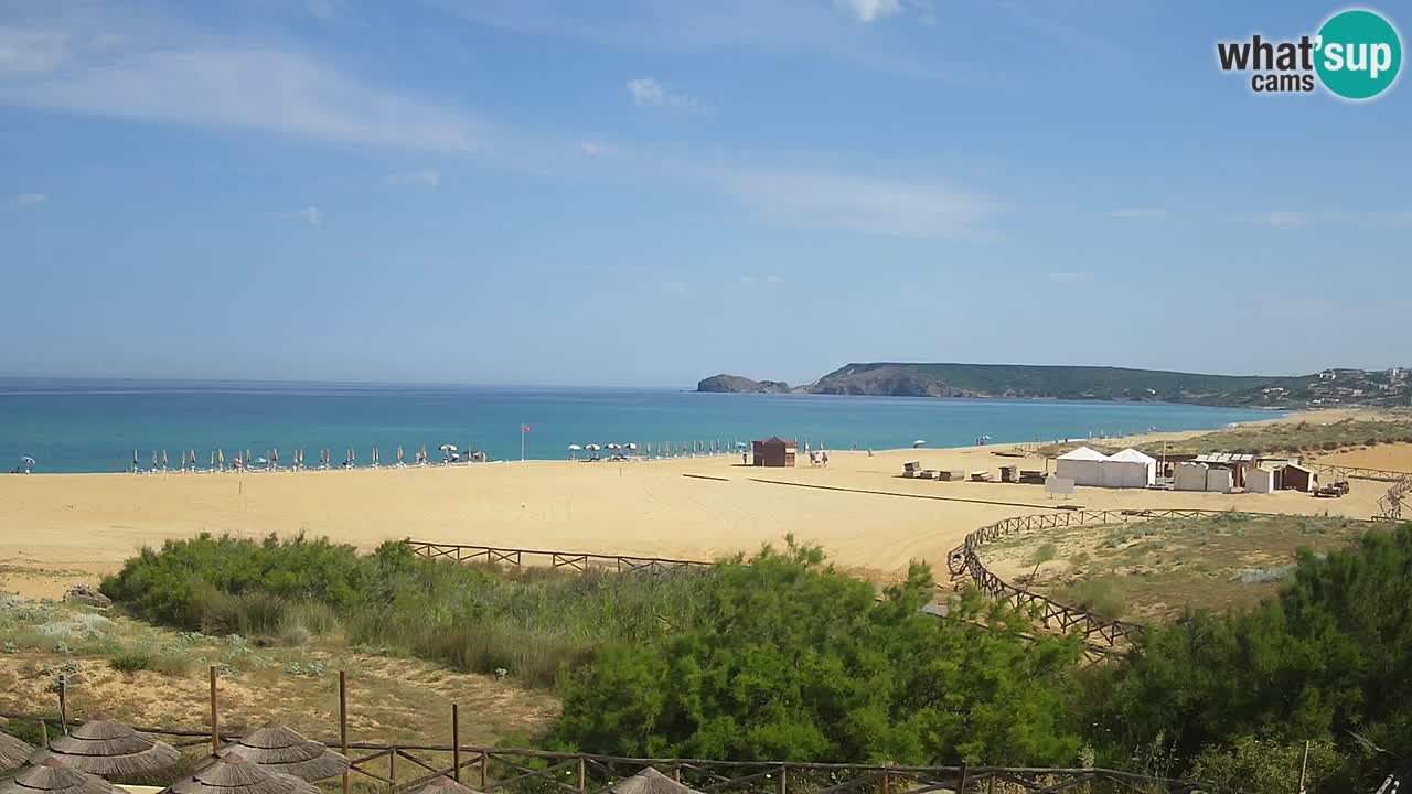 Webcam Torre dei Corsari – Live Beach View from Punta Usai