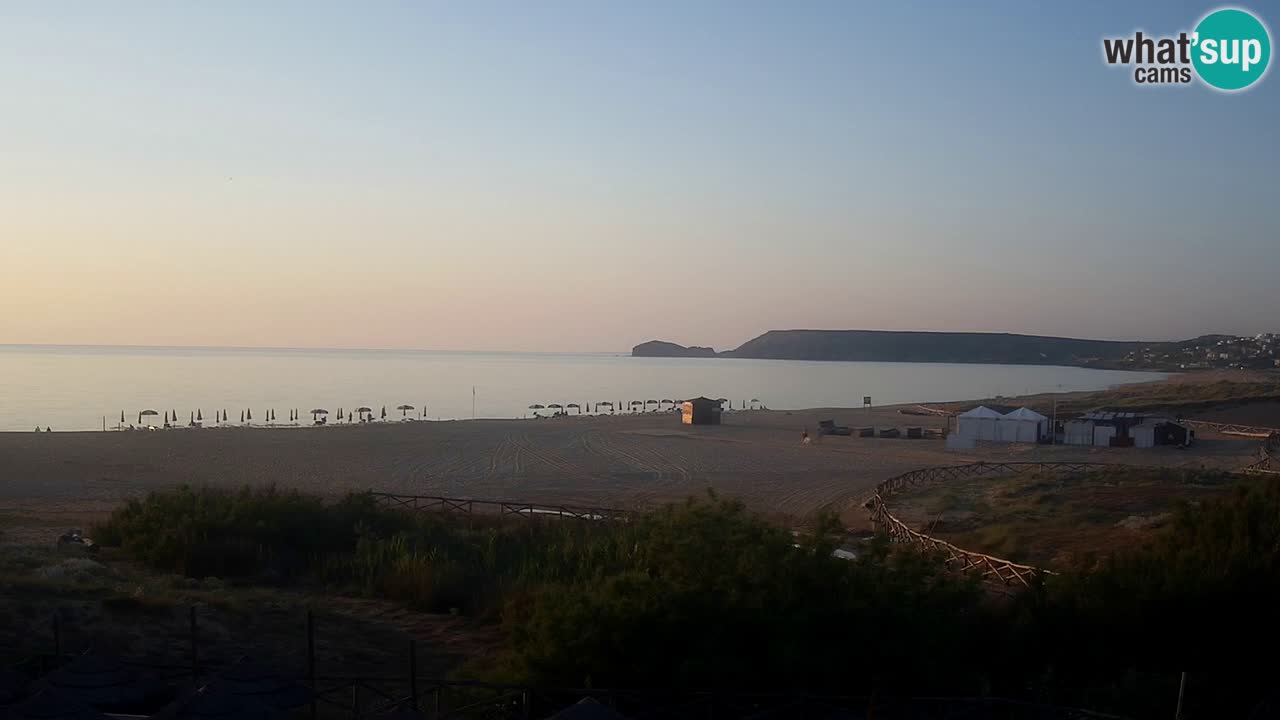 Webcam Torre dei Corsari – Live Beach View from Punta Usai