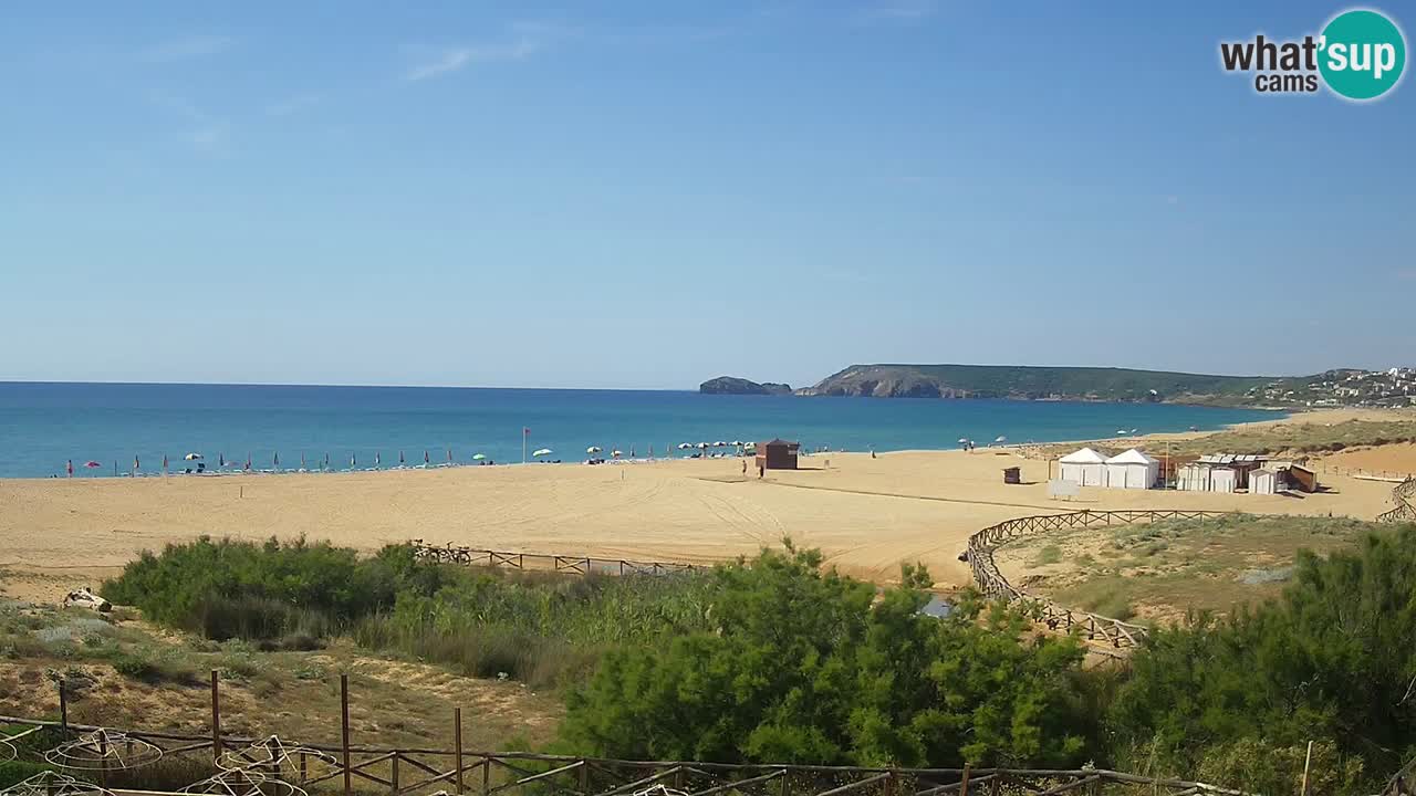 Webcam Torre dei Corsari – Liveblick auf den Strand von Punta Usai