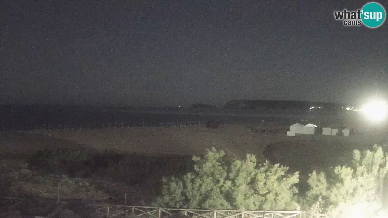 Cámara web Torre dei Corsari – Vista en directo de la playa desde Punta Usai
