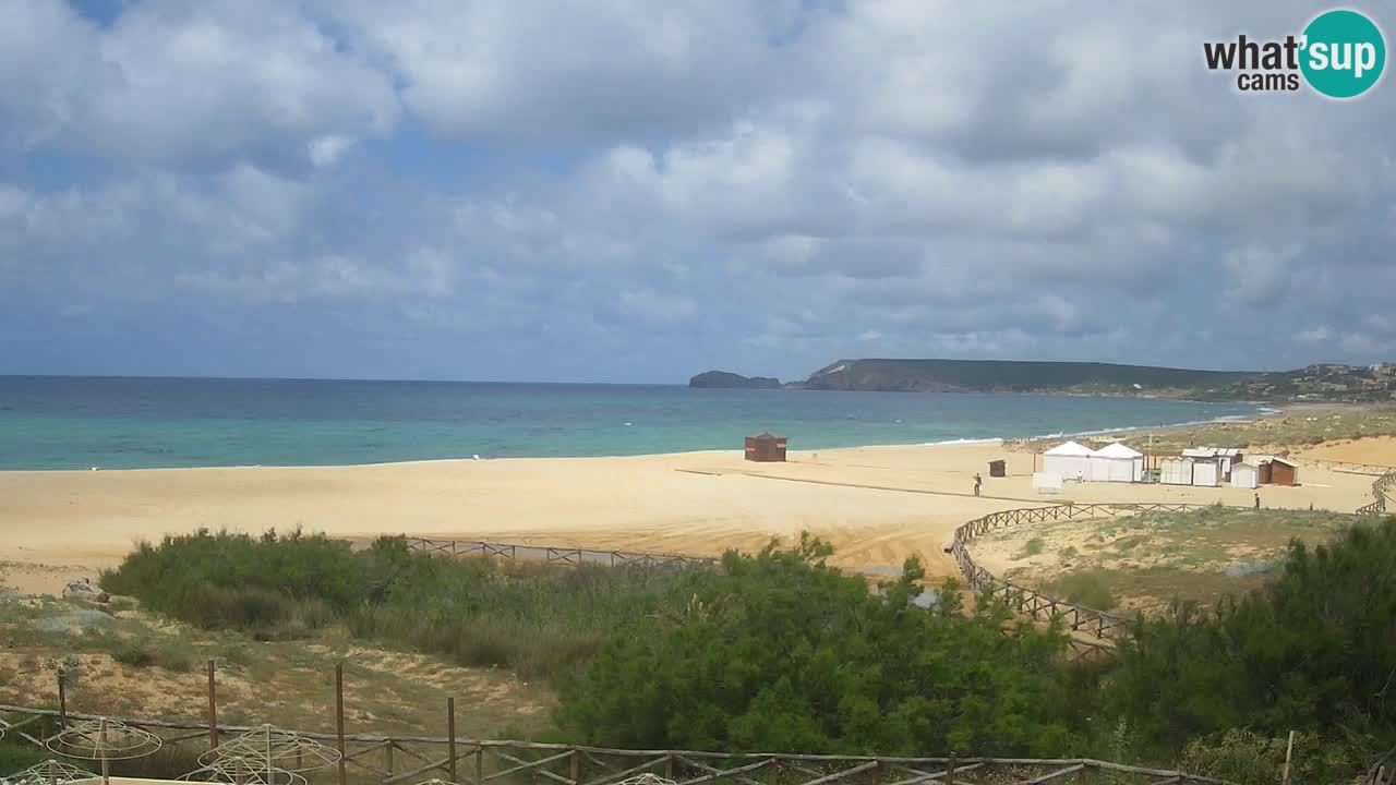 Webcam Torre dei Corsari – Live Beach View from Punta Usai