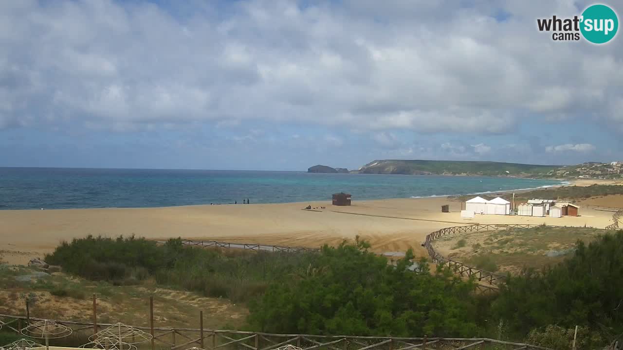 Webcam Torre dei Corsari – Live Beach View from Punta Usai
