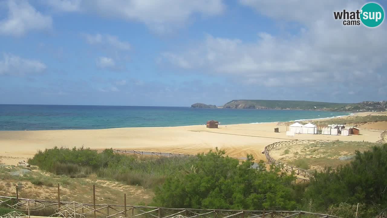 Webcam Torre dei Corsari – Live Beach View from Punta Usai