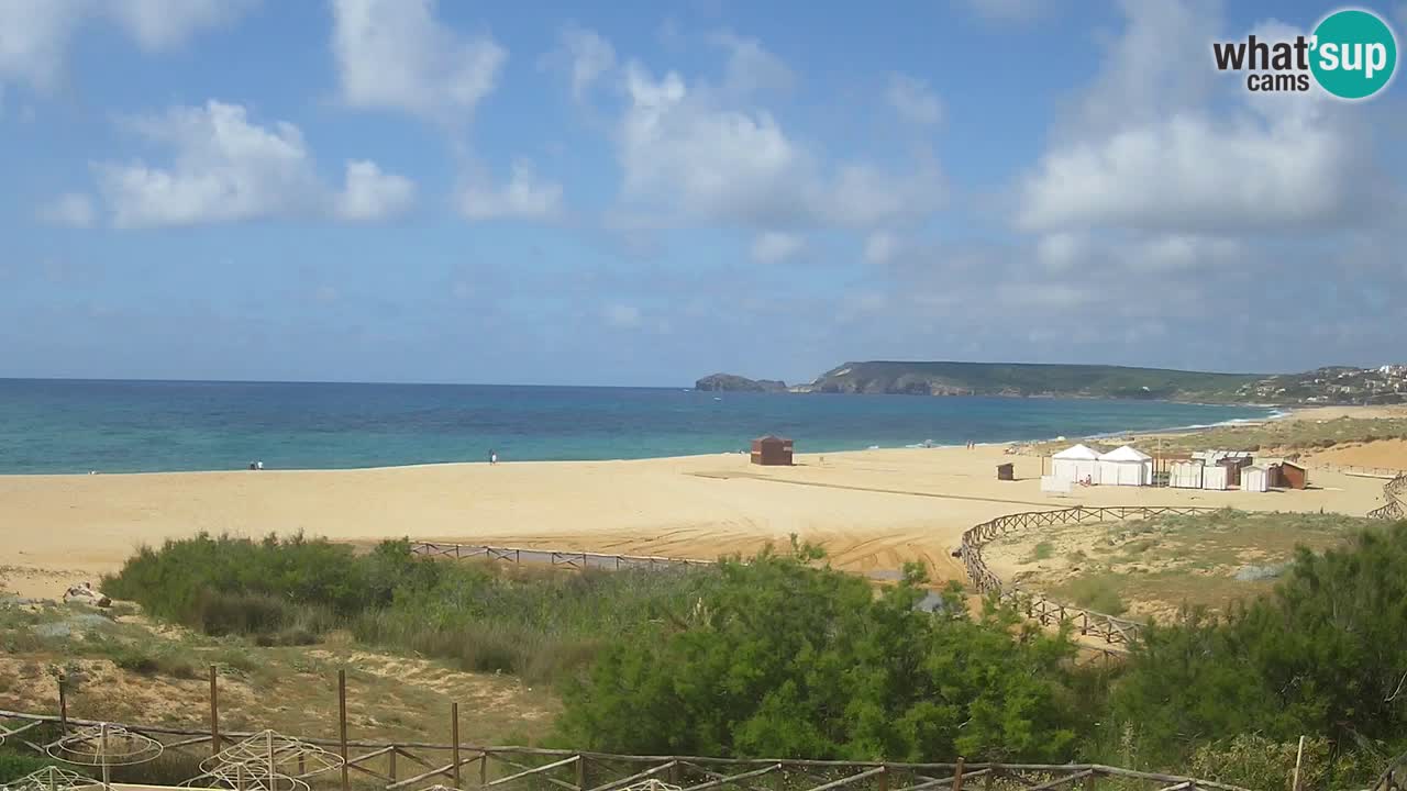 Webcam Torre dei Corsari – Live Beach View from Punta Usai