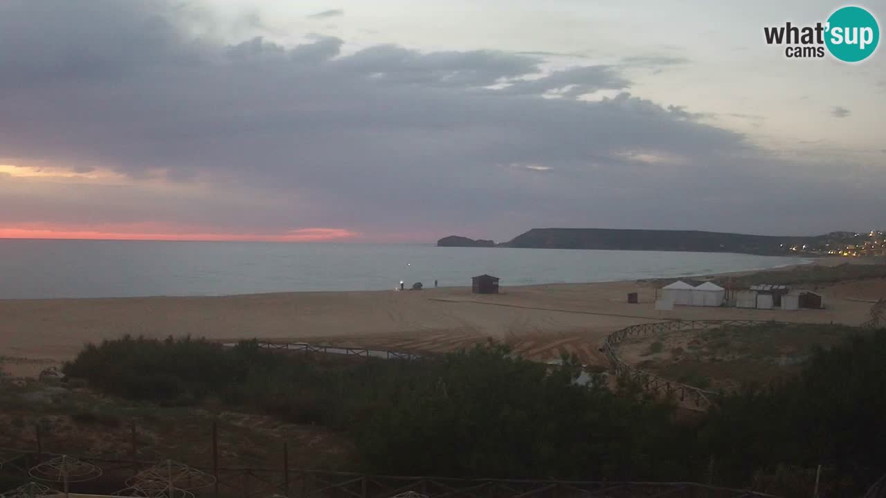 Cámara web Torre dei Corsari – Vista en directo de la playa desde Punta Usai