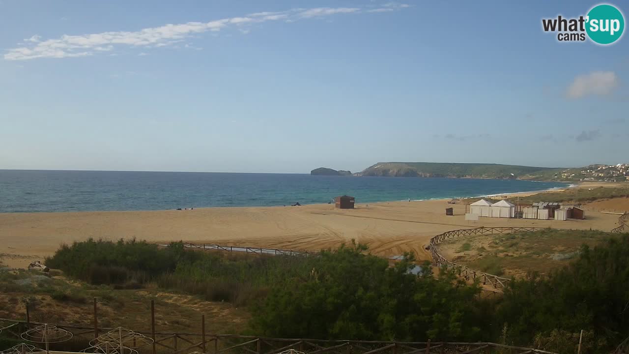 Webcam Torre dei Corsari – Live Beach View from Punta Usai