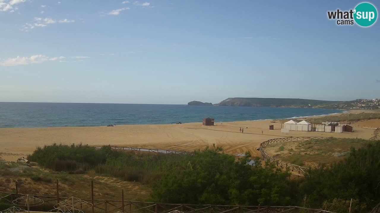 Webcam Torre dei Corsari – Liveblick auf den Strand von Punta Usai