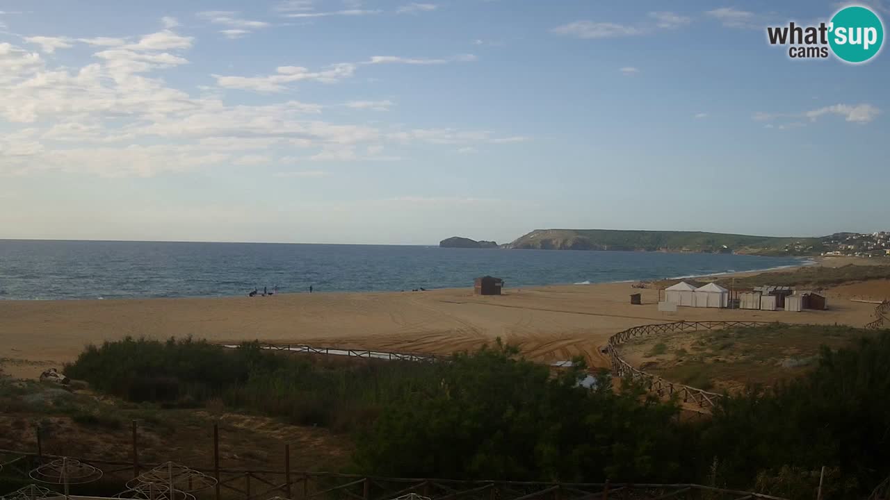 Webcam Torre dei Corsari – Live Beach View from Punta Usai