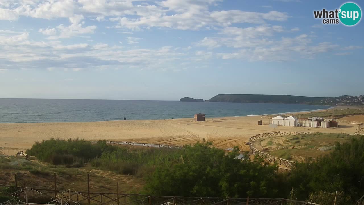 Webcam Torre dei Corsari – Live Beach View from Punta Usai