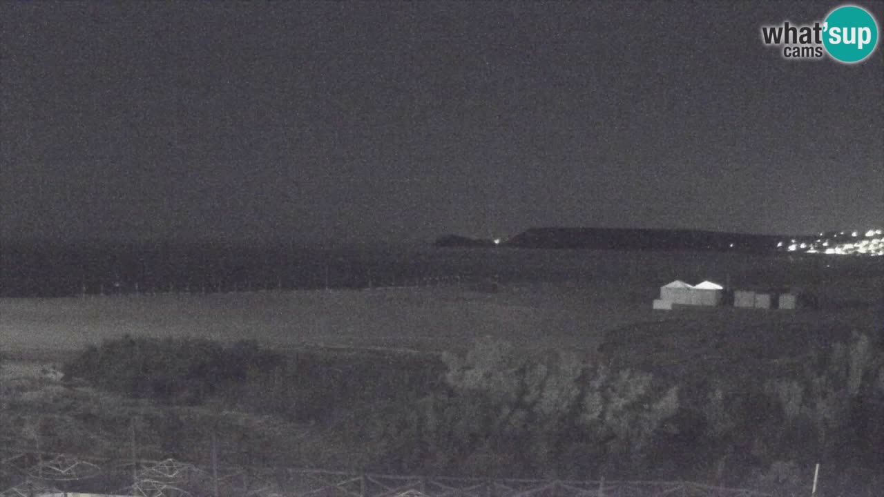Webcam Torre dei Corsari – Vue en direct sur la plage depuis Punta Usai