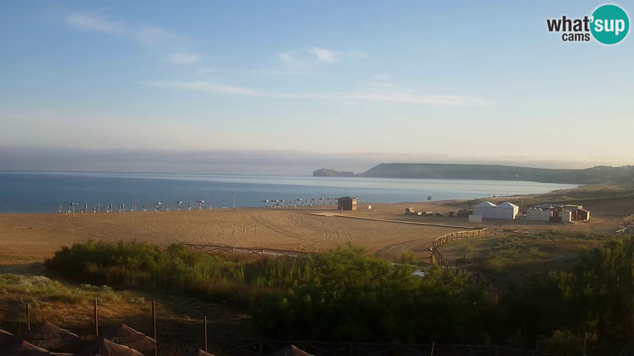 Webcam Torre dei Corsari – Liveblick auf den Strand von Punta Usai