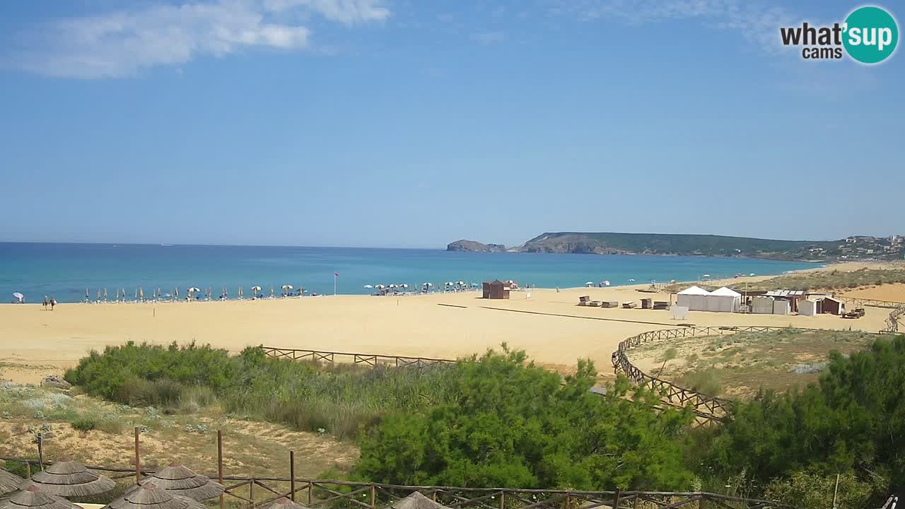 Webcam Torre dei Corsari – Live Beach View from Punta Usai