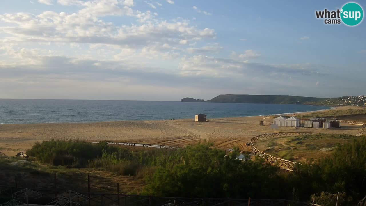 Webcam Torre dei Corsari – Liveblick auf den Strand von Punta Usai