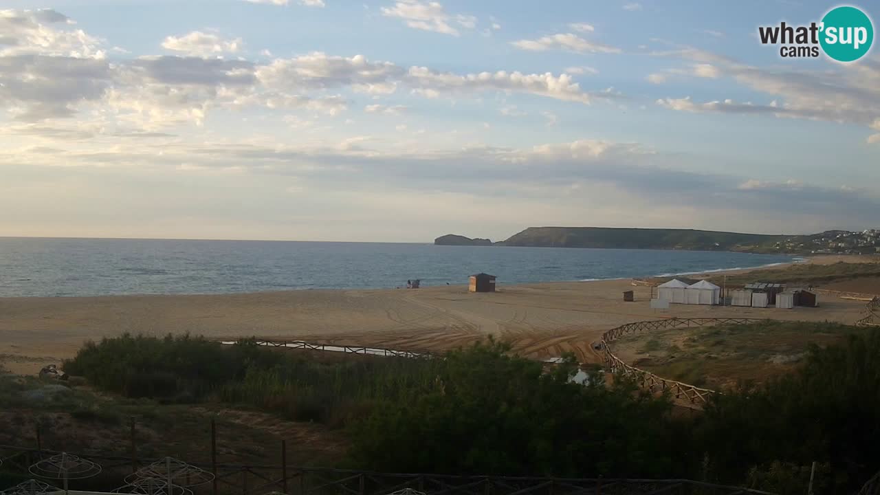 Cámara web Torre dei Corsari – Vista en directo de la playa desde Punta Usai