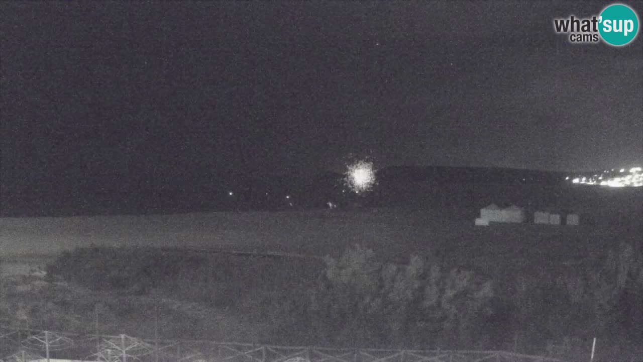 Webcam Torre dei Corsari – Vue en direct sur la plage depuis Punta Usai