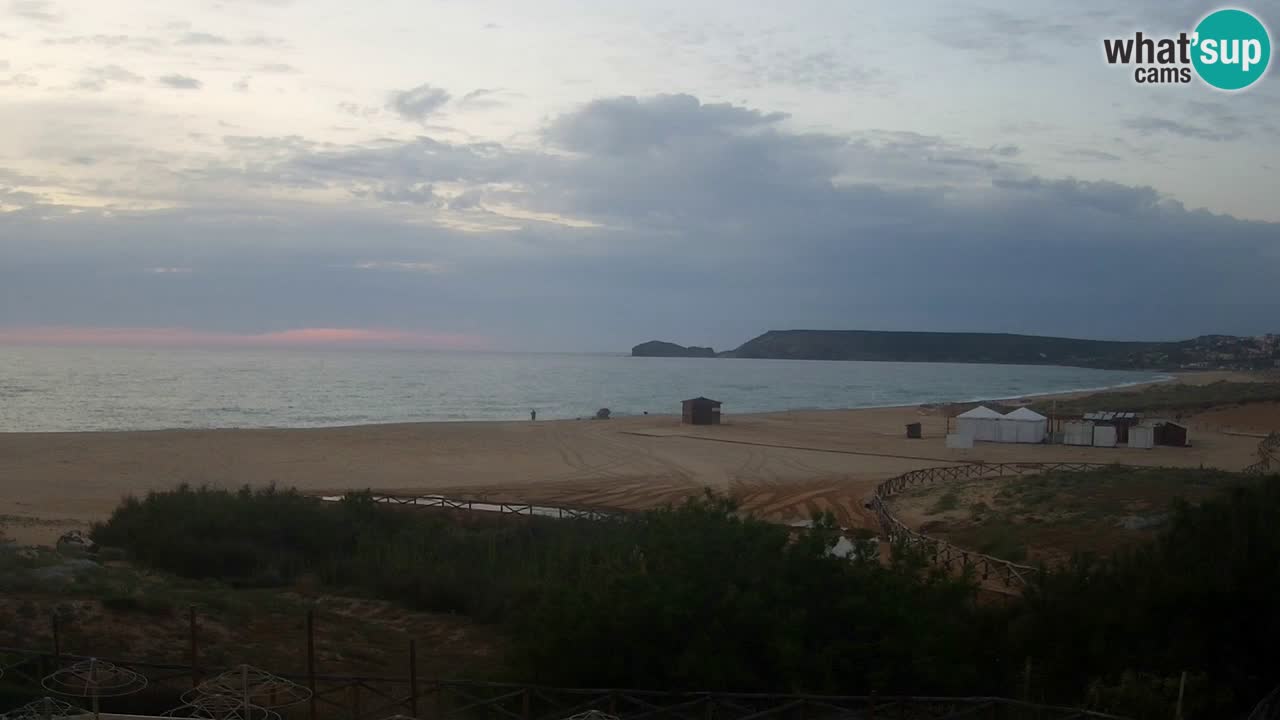 Cámara web Torre dei Corsari – Vista en directo de la playa desde Punta Usai