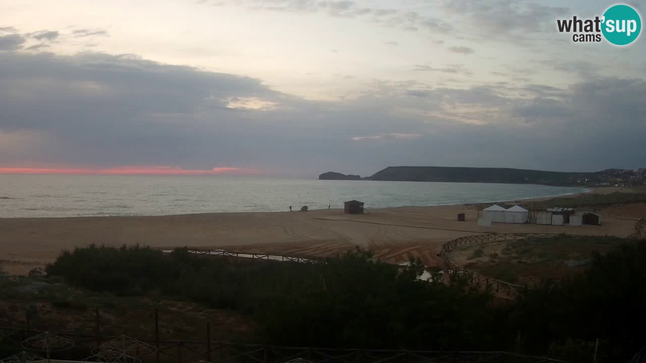 Webcam Torre dei Corsari – Liveblick auf den Strand von Punta Usai