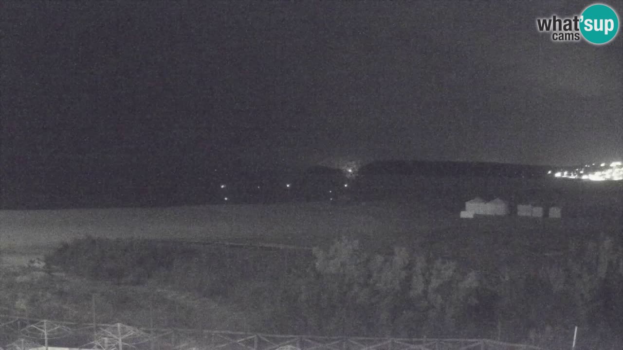 Webcam Torre dei Corsari – Liveblick auf den Strand von Punta Usai