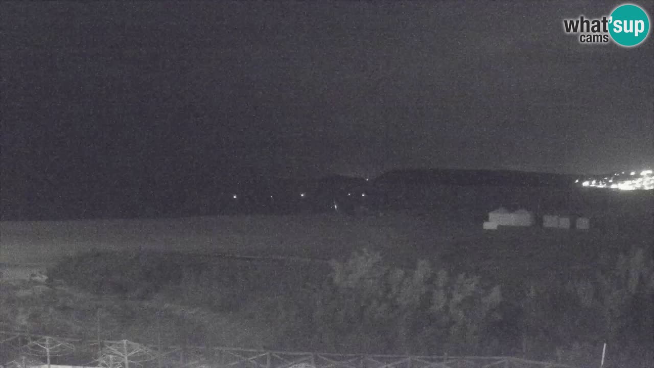 Webcam Torre dei Corsari – Liveblick auf den Strand von Punta Usai