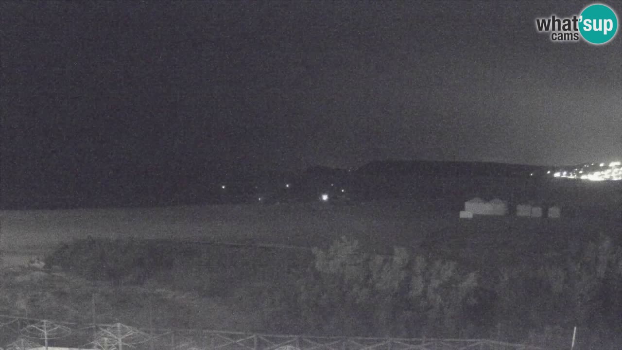 Webcam Torre dei Corsari – Vue en direct sur la plage depuis Punta Usai