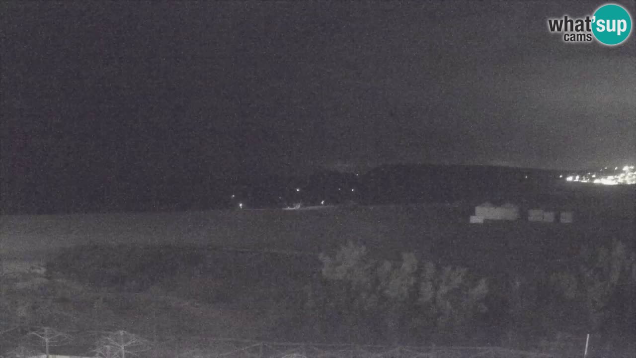Webcam Torre dei Corsari – Vista live sulla spiaggia da Punta Usai