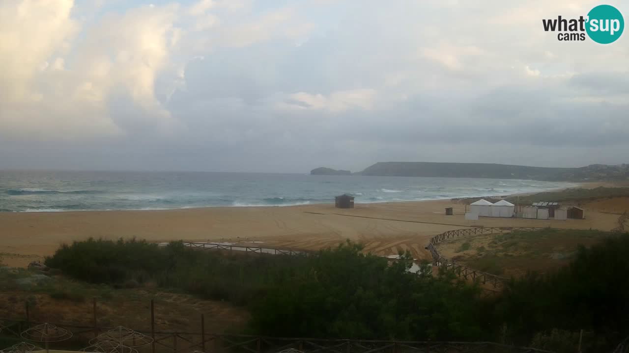 Webcam Torre dei Corsari – Live Beach View from Punta Usai