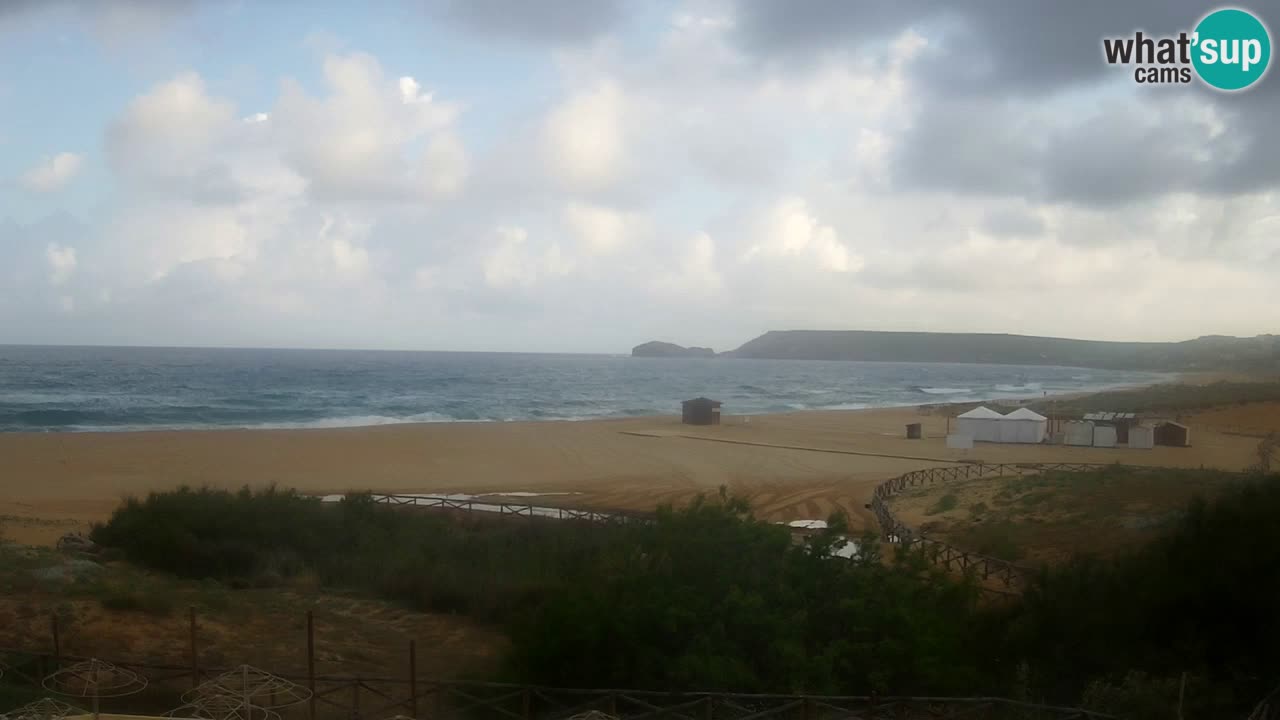 Webcam Torre dei Corsari – Live Beach View from Punta Usai