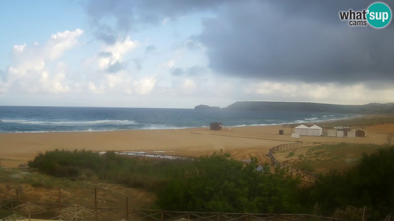 Webcam Torre dei Corsari – Vue en direct sur la plage depuis Punta Usai