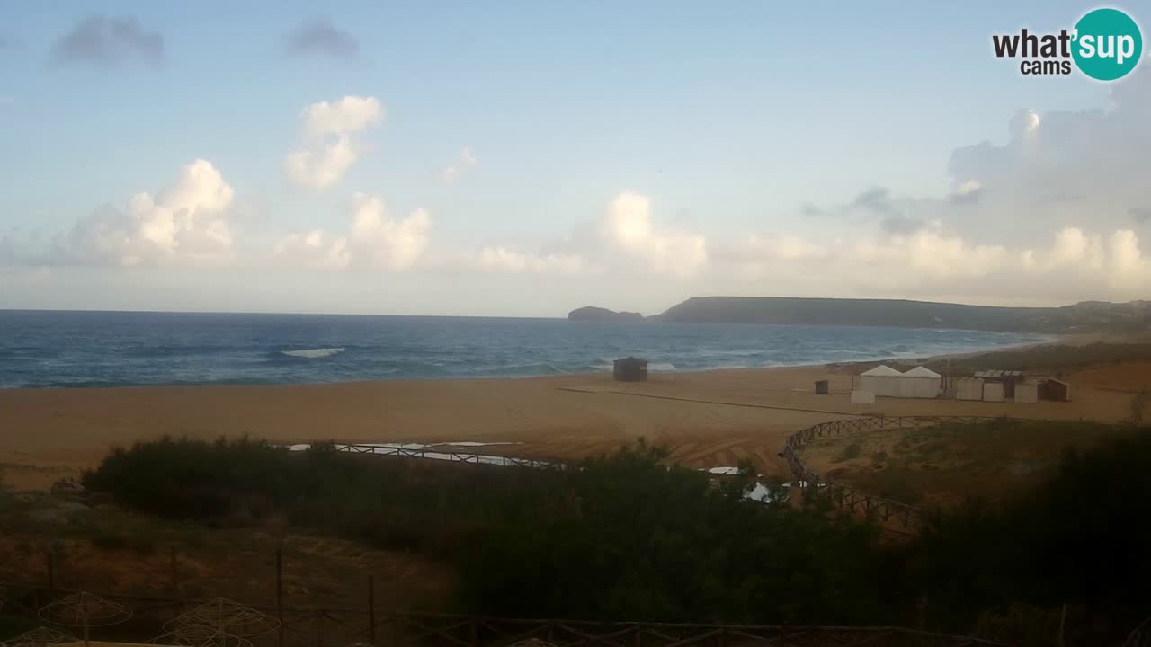 Webcam Torre dei Corsari – Liveblick auf den Strand von Punta Usai