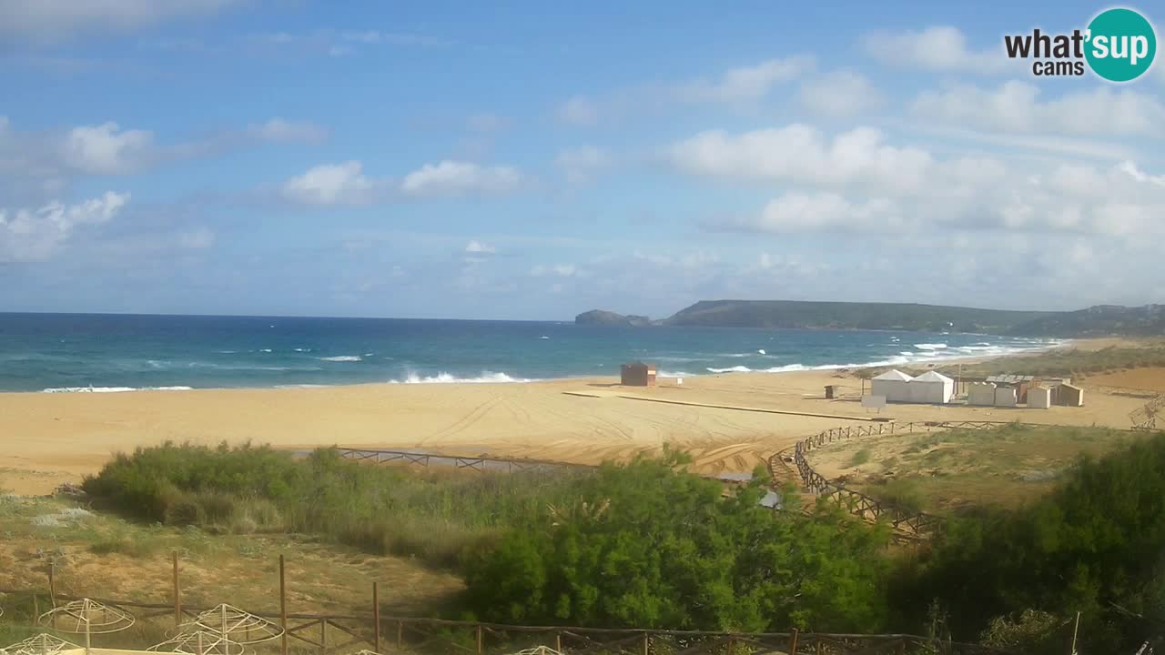 Webcam Torre dei Corsari – Live Beach View from Punta Usai