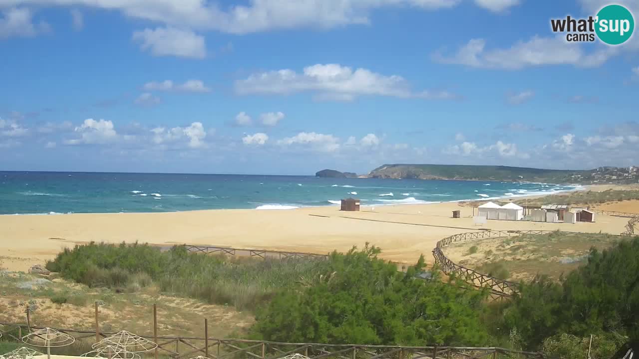 Webcam Torre dei Corsari – Live Beach View from Punta Usai